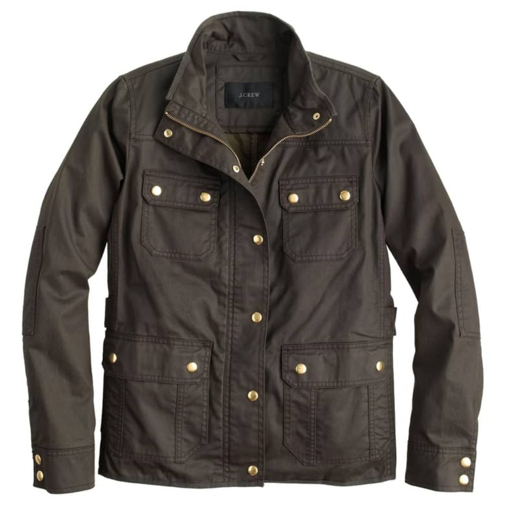 J.Crew Army jacket with button detail - Picture 5 of 6